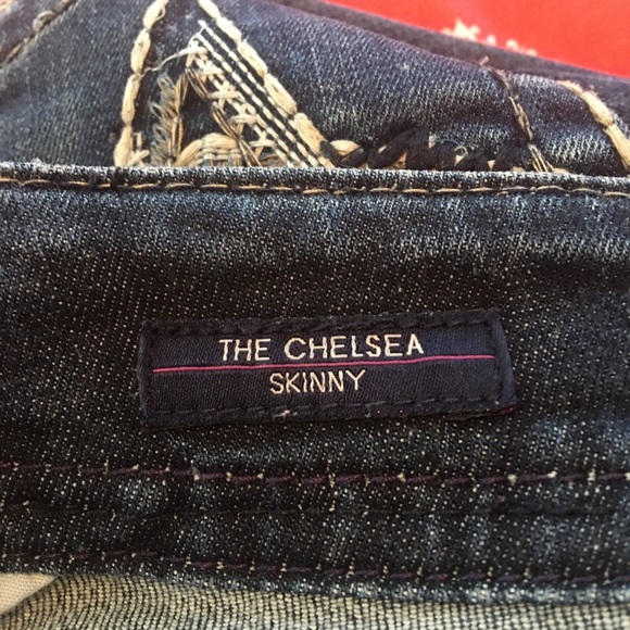 VIGOSS SKINNY DENIM JEANS THE CHELSEA SZ 1/2 - Picture 8 of 13